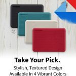 Disco Duro Externo Toshiba Canvio  2TB USB 3.0 HDTCA20XR3AA