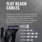 COOLER MASTER 650W MWE WHITE 80 PLUS MPE-6501-ACAAW - Imagen 4