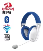 REDRAGON H848B IRE PRO AZUL BLANCO AUDIFONOS H848B