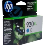 HP 920XL Cartucho Cian Original 700 Páginas CD972AL