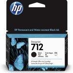 HP 712 Cartucho negro Original 3ED70A