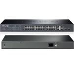 TP-LINK JetStream Switch Smart PoE+ 24 10/100Mbps 4 Gigabit 1500-28PCT