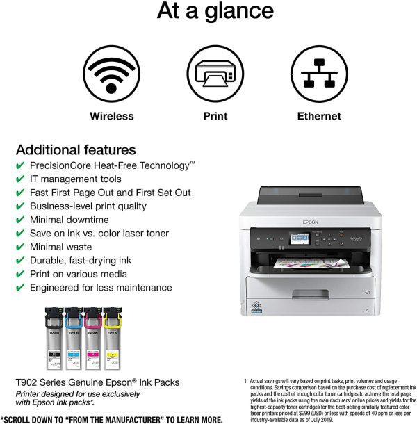 Epson WorkForce Pro WF-C5290 Color Inalámbrico C11CG05301 - Imagen 2
