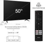Hisense Smart TV 50 pulgadas ULED 4K 50U6G - Imagen 2