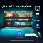 ¡Oferta! SAMSUNG TELEVISOR 43 PLUG SMART UHD 4K UN43BU8000 - Imagen 2