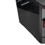 AZZA CASE GAMING MID ATX CRIMSON LED FAN CSAZ-211G - Imagen 6