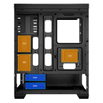 AZZA CASE GAMING MID ATX CRIMSON LED FAN CSAZ-211G - Imagen 4