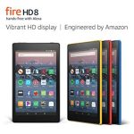 Tablet Fire HD 8 Manos libre Alexa Pantalla de 8 pulgadas 16 GB  negra
