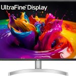 LG Monitor de 32 pulgadas ultrafina 3840 x 2160 32UN500-W