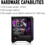 CASE MSI GAMING CASE MID ATX GUNGNIR 110M ARGB FAN GUNGIR-110M - Imagen 5