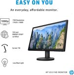 Monitor HP V22 FHD 21. 5 pulgadas 9SV78AA - Imagen 2
