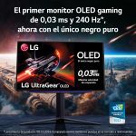 ¡Oferta! LG Monitor Ultragear Gaming 27 Pulgadas 27GR95QE-B - Imagen 2
