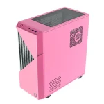 ¡Oferta! GAMEMAX CONTAC COC CASE MID TOWER BLANCO-ROSADO CONTAC COC BLANCO - Imagen 3