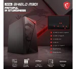 ¡Oferta! MSI MAG SHIELD M301 MTX CASE GAMING 306-7G13M25-809 - Imagen 3