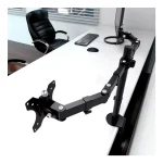 KLIPXTREME BASE/SOPORTE DOBLE MONITOR LCD-LED 13 A 32" KPM-310 - Imagen 3