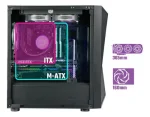¡Oferta! CASE COOLER MASTER CMP 320L BRILLANTE CP320-KGNN-S03 - Imagen 2