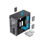 ¡Oferta! GAMEMAX SPARK PRO CASE ATX NEGRO USB3.0 SPARK PRO BK - Imagen 2