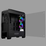 Azza Chroma 410B cASE ATX ventana RGB Negro CSA-410B - Imagen 4