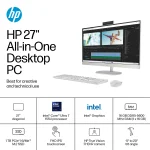 ¡Oferta! HP 27-CR1064 AIO ULTRA-7 16GB 1TB  W11H 27-CR1064 - Imagen 2