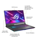 ASUS ROG Strix G17 17.3” Ryzen 9-7845HX GeForce RTX 4060 16GB 1TB G713PV-WS94 - Imagen 2