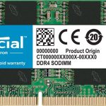 CRUCIAL 8GB 2666MHZ CL19 DDR4 MEMORIA RAM NOTEBOOK CB8GS2666