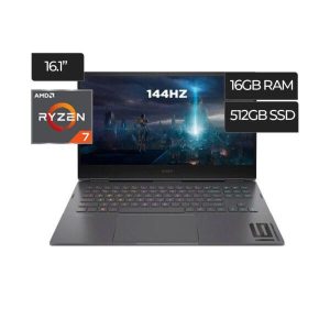HP OMEN 16-N0023DX RYZEN 7 16GB 512GB 16.1 RTX 3060 6GB 6A8H3UA#ABA