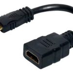 ADAPTADOR UNNO TEKNO MINI HDMI MACHO A HDMI HEMBRA AD3005BK