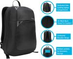 Backpack Mochila modelo Ultralight para Laptop Negro15.6 TSB515US