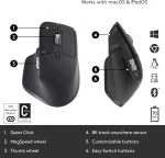LOGITECH MOUSE INALAMBRICO MX MASTER 3S PERFORMANCE 910-006562 - Imagen 2