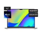 APPLE MACBOOK PRO M3 PRO 18GB 512GB SSD 16.2 MRW43