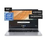 ACER CHROMEBOOK 315 N4020 4GB 64GB 15.6 HDNX.ATDAA.00E