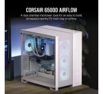 Case Corsair 6500d Airflow Mid Tower Blanco CC-9011260-WW-DS - Imagen 5