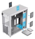 ¡Oferta! CASE GAMEMAX MESH BOX PRO MESHBOX WHITE - Imagen 5