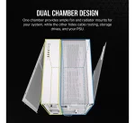 Case Corsair 6500d Airflow Mid Tower Blanco CC-9011260-WW-DS - Imagen 4