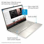 HP Pavilion 15.6" Touch i7-1165G7 8GB  512GB SSD 1M1F8UA#ABA