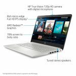 HP 14" 14-dk1035wm Ryzen 3-3250U 4GB 1TB HDD  34Z14UA#ABA - Imagen 2