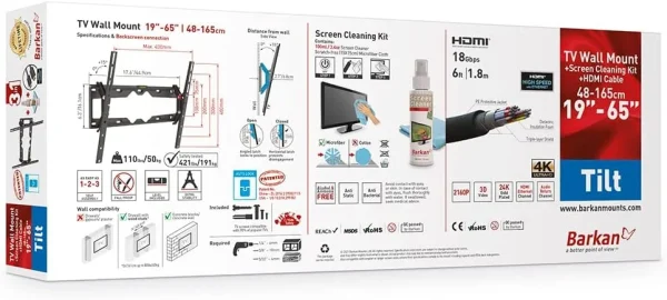 Barkan CM310 VESA BASE INCLINADA 3 en 1 CM310 - Imagen 2