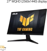 ASUS 27" MONITOR GAMING TUF WQHD 90LM05Z0-B063B0