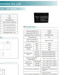 ¡Oferta! ABLEREX Batería Recargable en Gel 12Vdc 100 Amper AB-BAT12V100AAB