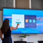 ADTEN D7 Dual 55" All-In-One Interactive Whiteboard Display DB70455DSBUN