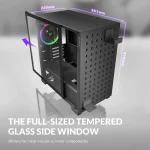 ¡Oferta! CASE AZZA ELISE 140 MATX GAMING NEGRO CSAZ-140 - Imagen 8