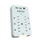 ¡Oferta! Forza  protector tensión 490J/1875W FWT-631USBC