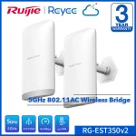 ¡Oferta! RUIJIE REYEE KIT PUNTO A PUNTO 5 KM 5GHZ RG-EST350V2