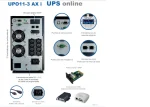 CDP UPS online 3000VA 220V 4 TOMAS 220V UPO11-3AXI - Imagen 2