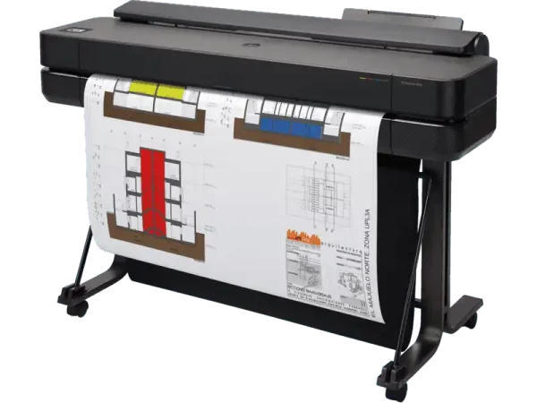 ¡Oferta! HP DesignJet T650 36" Plotter  Wi-Fi USB RJ-45 5HB10A - Imagen 2