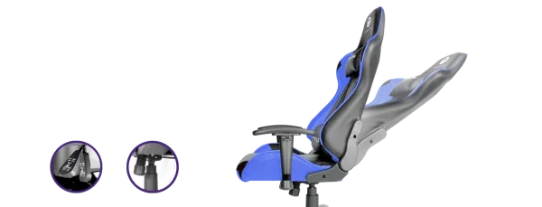 PRIMUS SILLA GAMING THRONOS 100T AZUL PCH-102BL - Imagen 2