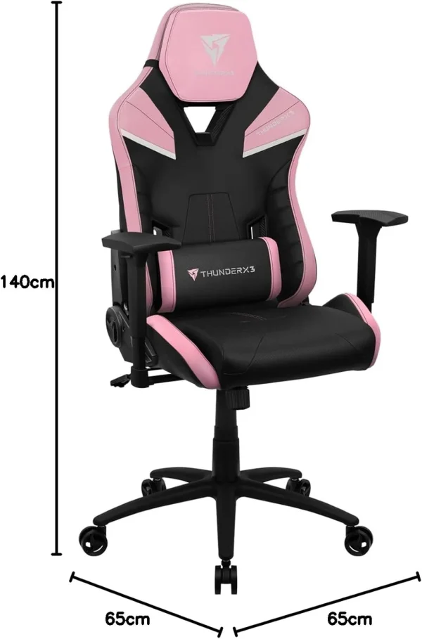 AEROCOOL SILLA GAMING  THUNDERX3 TC5-SAKURA TC5-SAKURA BLACK - Imagen 6