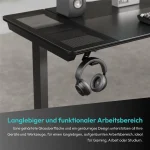 AEROCOOL LAB-X BLACK MESA 170x75CM LAB-X BLACK - Imagen 3