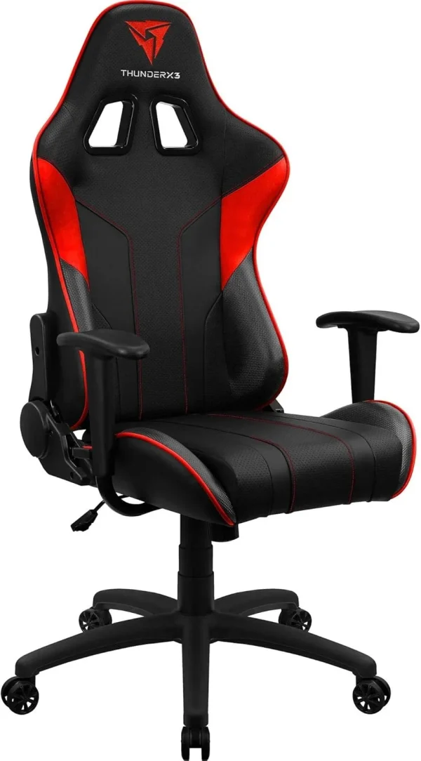 ¡Oferta! AEROCOOL SILLA GAMING THUNDERX3 EC3 EC3-BLACK RED - Imagen 7