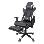 SILLA JEMIP GAMING SILVER 2552 NEGRO-BLANCO JPC-2552